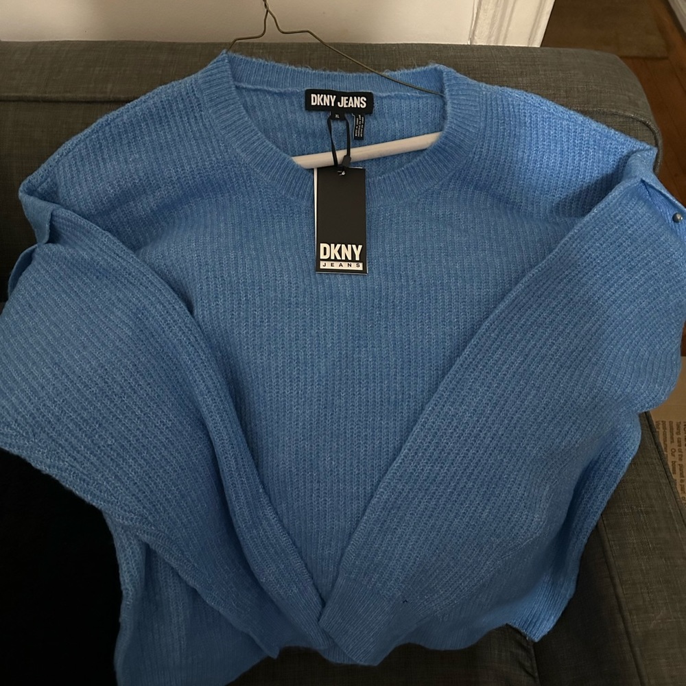 Dkny Jeans Sweater Blue